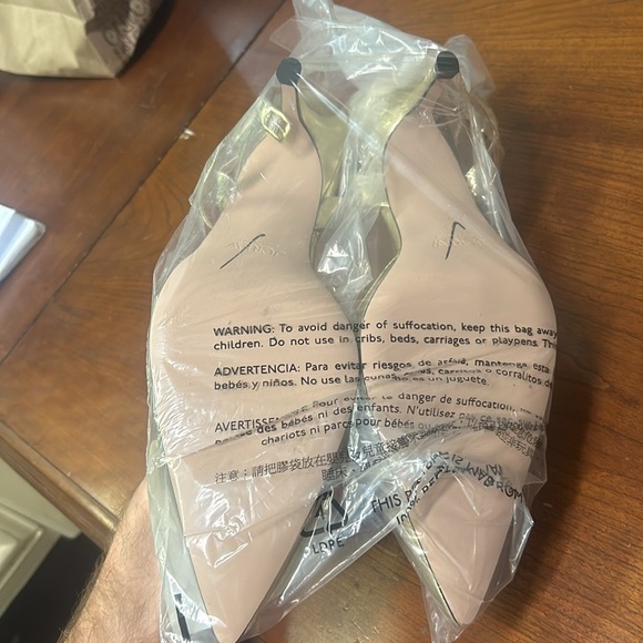 J Crew Made-in-Italy Colette bow pumps in metallic crinkle leather CE812 - Picture 5 of 5